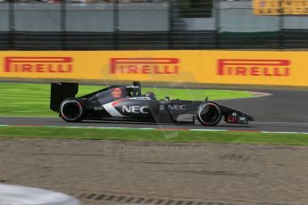 World © Octane Photographic Ltd. Saturday 4th October 2014, Japanese Grand Prix - Suzuka. - Formula 1 Qualifying. Sauber C33 – Adrian Sutil. Digital Ref: