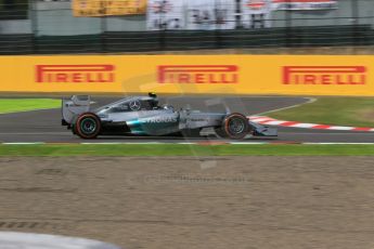 World © Octane Photographic Ltd. Saturday 4th October 2014, Japanese Grand Prix - Suzuka. - Formula 1 Qualifying. Mercedes AMG Petronas F1 W05 Hybrid - Nico Rosberg. Digital Ref:
