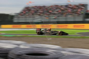 World © Octane Photographic Ltd. Saturday 4th October 2014, Japanese Grand Prix - Suzuka. - Formula 1 Qualifying. Lotus F1 Team E22 – Pastor Maldonado. Digital Ref: