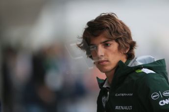 World © Octane Photographic Ltd. Thursday 2nd October 2014, Japanese Grand Prix - Suzuka. - Formula 1 Drivers’ Press conference. Caterham F1 Team – Roberto Merhi. Digital Ref: 1131LB1D4491