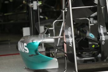 World © Octane Photographic Ltd. Thursday 2nd October 2014, Japanese Grand Prix - Suzuka. - Formula 1 Pitlane. Mercedes AMG Petronas F1 W05 Hybrid. Digital Ref: 1129CB1D2123