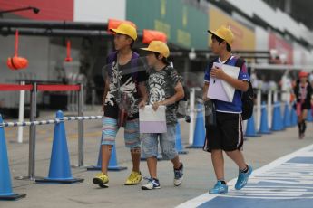 World © Octane Photographic Ltd. Thursday 2nd October 2014, Japanese Grand Prix - Suzuka. - Formula 1 Pitlane walkabout. Digital Ref: 1129CB1D2125