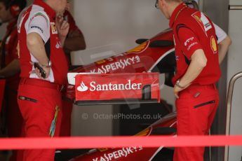 World © Octane Photographic Ltd. Thursday 2nd October 2014, Japanese Grand Prix - Suzuka. - Formula 1 Pitlane. Scuderia Ferrari F14T. Digital Ref: 1129CB1D2136