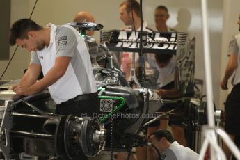 World © Octane Photographic Ltd. Thursday 2nd October 2014, Japanese Grand Prix - Suzuka. - Formula 1 Pitlane. McLaren Mercedes MP4/29. Digital Ref: 1129CB1D2142