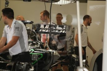 World © Octane Photographic Ltd. Thursday 2nd October 2014, Japanese Grand Prix - Suzuka. - Formula 1 Pitlane. McLaren Mercedes MP4/29. Digital Ref: 1129CB1D2144