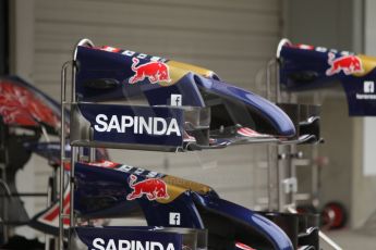 World © Octane Photographic Ltd. Thursday 2nd October 2014, Japanese Grand Prix - Suzuka. - Formula 1 Pitlane. Scuderia Toro Rosso STR9. Digital Ref: 1129CB1D2149