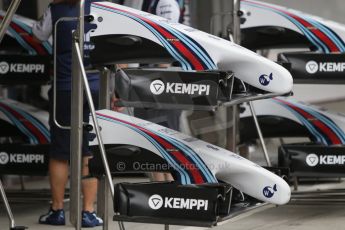 World © Octane Photographic Ltd. Thursday 2nd October 2014, Japanese Grand Prix - Suzuka. - Formula 1 Pitlane. Williams Martini Racing FW36. Digital Ref: 1129CB1D2151