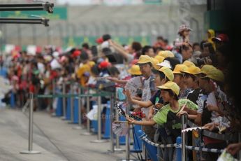 World © Octane Photographic Ltd. Thursday 2nd October 2014, Japanese Grand Prix - Suzuka. - Formula 1 Pitlane walkabout. Digital Ref: 1129CB1D2167