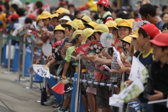 World © Octane Photographic Ltd. Thursday 2nd October 2014, Japanese Grand Prix - Suzuka. - Formula 1 Pitlane walkabout. Digital Ref: 1129CB1D2173