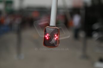 World © Octane Photographic Ltd. Thursday 2nd October 2014, Japanese Grand Prix - Suzuka. - Formula 1 Pitlane. Sauber pit light. Digital Ref: 1129CB1D2186