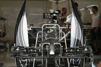 World © Octane Photographic Ltd. Thursday 2nd October 2014, Japanese Grand Prix - Suzuka. - Formula 1 Pitlane. McLaren Mercedes MP4/29 - Jenson Button. Digital Ref: 1129CB1D2254