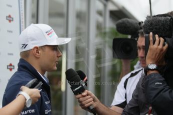 World © Octane Photographic Ltd. Thursday 2nd October 2014, Japanese Grand Prix - Suzuka. - Formula 1 Paddock. Williams Martini Racing FW36 – Valtteri Bottas. Digital Ref: 1129CB1D2320