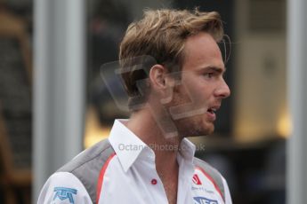 World © Octane Photographic Ltd. Thursday 2nd October 2014, Japanese Grand Prix - Suzuka. - Formula 1 Paddock. Sauber Reserve Driver– Giedo van der Garde. Digital Ref: 1129CB1D2324