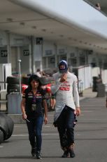 World © Octane Photographic Ltd. Saturday 4th October 2014, Japanese Grand Prix - Suzuka. - Formula 1 Qualifying Parc Ferme. Scuderia Toro Rosso STR9 – Jean-Eric Vergne. Digital Ref: