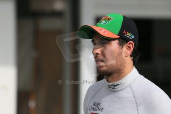 World © Octane Photographic Ltd. Saturday 4th October 2014, Japanese Grand Prix - Suzuka. - Formula 1 Qualifying Parc Ferme. Sahara Force India VJM07 – Sergio Perez. Digital Ref:
