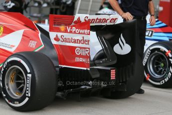 World © Octane Photographic Ltd. Saturday 4th October 2014, Japanese Grand Prix - Suzuka. - Formula 1 Qualifying Parc Ferme. Scuderia Ferrari F14T – Kimi Raikkonen. Digital Ref: