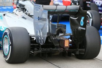 World © Octane Photographic Ltd. Saturday 4th October 2014, Japanese Grand Prix - Suzuka. - Formula 1 Qualifying Parc Ferme. Mercedes AMG Petronas F1 W05 Hybrid - Nico Rosberg. Digital Ref: