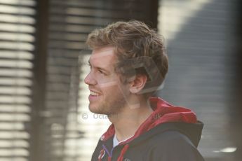 World © Octane Photographic Ltd. 2014 Formula 1 Winter Testing, Circuito de Velocidad, Jerez Winter testing set up day – Monday 27th January 2014. Infiniti Red Bull Racing Sebastian Vettel. Digital Ref : 0879cb1d8866