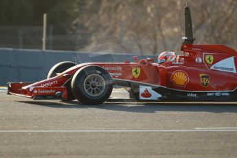 World © Octane Photographic Ltd. 2014 Formula 1 Winter Testing, Circuito de Velocidad, Jerez. Tuesday 28th January 2014. Day 1. Scuderia Ferrari F14T – Kimi Raikkonen. Digital Ref: 0882cb1d9334