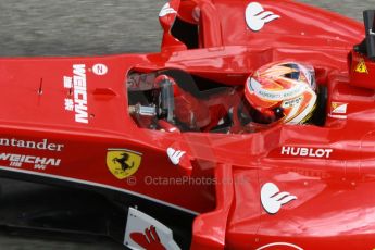 World © Octane Photographic Ltd. 2014 Formula 1 Winter Testing, Circuito de Velocidad, Jerez. Tuesday 28th January 2014. Day 1. Scuderia Ferrari F14T – Kimi Raikkonen. Digital Ref: 0882cb1d9527