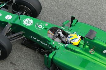 World © Octane Photographic Ltd. 2014 Formula 1 Winter Testing, Circuito de Velocidad, Jerez. Tuesday 28th January 2014. Day 1. Caterham F1 Team CT05 – Marcus Ericsson. Digital Ref: 0882cb1d9597