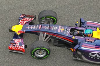 World © Octane Photographic Ltd. 2014 Formula 1 Winter Testing, Circuito de Velocidad, Jerez. Tuesday 28th January 2014. Day 1. Infiniti Red Bull Racing RB10 - Sebastian Vettel. Digital Ref: 0882cb1d9714