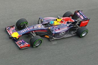 World © Octane Photographic Ltd. 2014 Formula 1 Winter Testing, Circuito de Velocidad, Jerez. Tuesday 28th January 2014. Day 1. Infiniti Red Bull Racing RB10 - Sebastian Vettel. Digital Ref: 0882cb1d9744