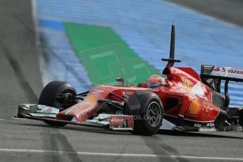 World © Octane Photographic Ltd. 2014 Formula 1 Winter Testing, Circuito de Velocidad, Jerez. Tuesday 28th January 2014. Day 1. Scuderia Ferrari F14T – Kimi Raikkonen. Digital Ref: 0882lb1d0368