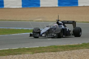 World © Octane Photographic Ltd. 2014 Formula 1 Winter Testing, Circuito de Velocidad, Jerez. Tuesday 28th January 2014. Day 1. Williams FW36 – Valtteri Bottas Digital Ref: 0882lb1d0465