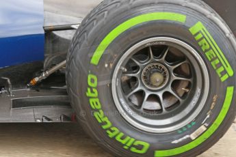 Velocidad, Jerez. Wednesday 29th January 2014. Day 2. Williams FW36 – Valtteri Bottas Digital Ref: 0886cb1d0094