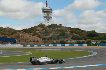 World © Octane Photographic Ltd. 2014 Formula 1 Winter Testing, Circuito de Velocidad, Jerez. Wednesday 29th January 2014. Day 2. McLaren Mercedes MP4/29 - Jenson Button. Digital Ref: 0886cb1d0296