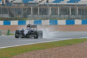 World © Octane Photographic Ltd. 2014 Formula 1 Winter Testing, Circuito de Velocidad, Jerez. Wednesday 29th January 2014. Day 2. Williams FW36 – Valtteri Bottas Digital Ref: 0886cb1d9811