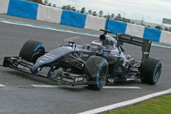 World © Octane Photographic Ltd. 2014 Formula 1 Winter Testing, Circuito de Velocidad, Jerez. Wednesday 29th January 2014. Day 2. Williams FW36 – Valtteri Bottas Digital Ref: 0886cb1d9815