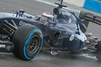 World © Octane Photographic Ltd. 2014 Formula 1 Winter Testing, Circuito de Velocidad, Jerez. Wednesday 29th January 2014. Day 2. Williams FW36 – Valtteri Bottas Digital Ref: 0886cb1d9817