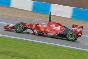 World © Octane Photographic Ltd. 2014 Formula 1 Winter Testing, Circuito de Velocidad, Jerez. Wednesday 29th January 2014. Day 2. Scuderia Ferrari F14T – Kimi Raikkonen. Digital Ref: 0886cb1d9912