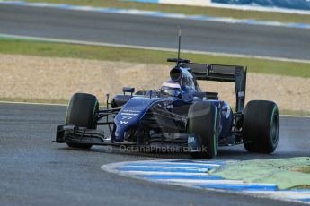 World © Octane Photographic Ltd. 2014 Formula 1 Winter Testing, Circuito de Velocidad, Jerez. Wednesday 29th January 2014. Day 2. Williams FW36 – Valtteri Bottas Digital Ref: 0886lb1d0775