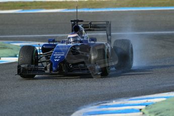 World © Octane Photographic Ltd. 2014 Formula 1 Winter Testing, Circuito de Velocidad, Jerez. Wednesday 29th January 2014. Day 2. Williams FW36 – Valtteri Bottas Digital Ref: 0886lb1d0908