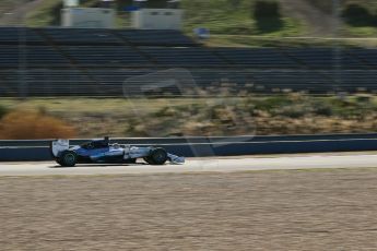 World © Octane Photographic Ltd. 2014 Formula 1 Winter Testing, Circuito de Velocidad, Jerez. Wednesday 29th January 2014. Day 2. Mercedes AMG Petronas F1 W05 - Nico Rosberg. Digital Ref: 0886lb1d1044