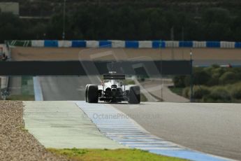 World © Octane Photographic Ltd. 2014 Formula 1 Winter Testing, Circuito de Velocidad, Jerez. Wednesday 29th January 2014. Day 2. Sauber C33 - Esteban Gutierrez. Digital Ref: 0886lb1d1350