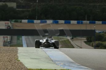 World © Octane Photographic Ltd. 2014 Formula 1 Winter Testing, Circuito de Velocidad, Jerez. Wednesday 29th January 2014. Day 2. Sauber C33 - Esteban Gutierrez. Digital Ref: 0886lb1d1357