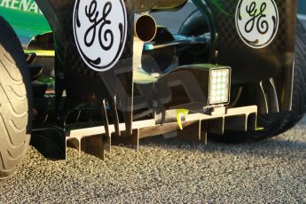 World © Octane Photographic Ltd. 2014 Formula 1 Winter Testing, Circuito de Velocidad, Jerez. Thursday 30th January 2014. Day 3. Caterham F1 Team CT05 – Robin Frijns. Digital Ref: 0887cb1d0427