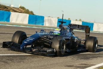 World © Octane Photographic Ltd. 2014 Formula 1 Winter Testing, Circuito de Velocidad, Jerez. Thursday 30th January 2014. Day 3. Williams FW36 – Felipe Massa. Digital Ref: 0887cb1d0527