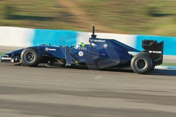 World © Octane Photographic Ltd. 2014 Formula 1 Winter Testing, Circuito de Velocidad, Jerez. Thursday 30th January 2014. Day 3. Williams FW36 – Felipe Massa. Digital Ref: 0887cb1d0547