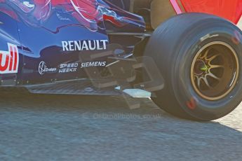 World © Octane Photographic Ltd. 2014 Formula 1 Winter Testing, Circuito de Velocidad, Jerez. Thursday 30th January 2014. Day 3. Scuderia Toro Rosso STR9 - Jean-Eric Vergne. Digital Ref: 0887cb1d0618