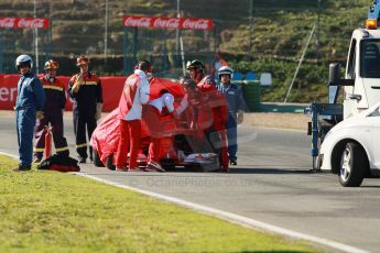 World © Octane Photographic Ltd. 2014 Formula 1 Winter Testing, Circuito de Velocidad, Jerez. Thursday 30th January 2014. Day 3. Scuderia Ferrari F14T - Fernando Alonso. Digital Ref: 0887cb1d0663