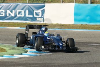 World © Octane Photographic Ltd. 2014 Formula 1 Winter Testing, Circuito de Velocidad, Jerez. Thursday 30th January 2014. Day 3. Williams FW36 – Felipe Massa. Digital Ref: 0887cb1d0815