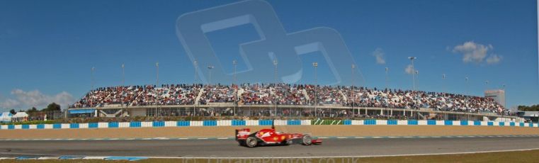World © Octane Photographic Ltd. 2014 Formula 1 Winter Testing, Circuito de Velocidad, Jerez. Thursday 30th January 2014. Day 3. Scuderia Ferrari F14T - Fernando Alonso. Digital Ref: 0887cb1d0997