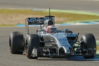 World © Octane Photographic Ltd. 2014 Formula 1 Winter Testing, Circuito de Velocidad, Jerez. Thursday 30th January 2014. Day 3. McLaren Mercedes MP4/29 – Kevin Magnussen. Digital Ref: 0887cb1d1013