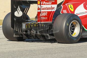 World © Octane Photographic Ltd. 2014 Formula 1 Winter Testing, Circuito de Velocidad, Jerez. Thursday 30th January 2014. Day 3. Scuderia Ferrari F14T - Fernando Alonso. Digital Ref: 0887cb1d1110