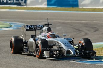 World © Octane Photographic Ltd. 2014 Formula 1 Winter Testing, Circuito de Velocidad, Jerez. Thursday 30th January 2014. Day 3. McLaren Mercedes MP4/29 – Kevin Magnussen. Digital Ref: 0887cb1d1148